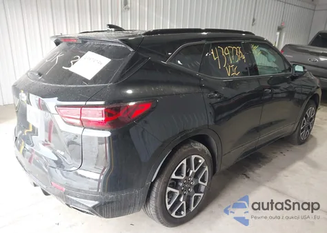 2025 Chevrolet Blazer Awd Rs из США, поврежденный, VIN 3GNKBKRS0SS102551